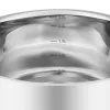 Resto Kitchenware Anser panela redonda de 2,5 l, preta, aço inoxidável