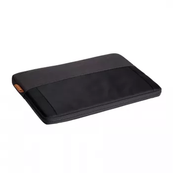Mala sleeve TRUST Lisboa 40,6 cm 16 polegadas preto leve monocromático