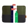 Mala sleeve Trust Lisboa 40,6 cm 16 polegadas verde