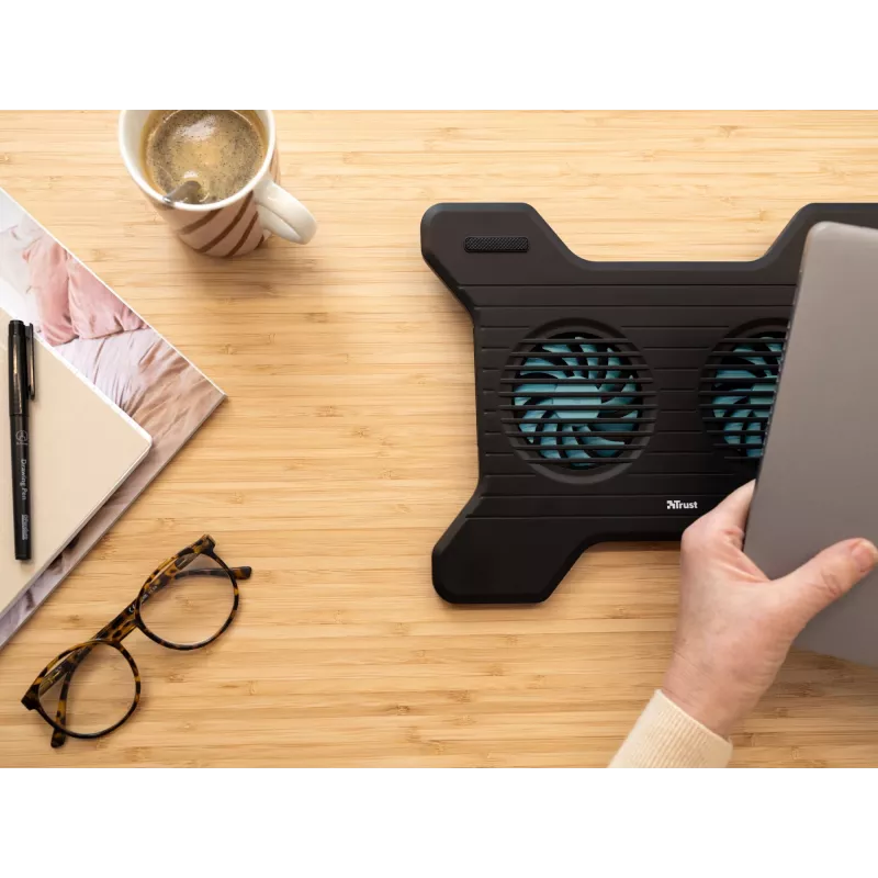 Base de arrefecimento para portátil Trust Breeze 40,6 cm (16 polegadas)