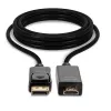 Cabo Lindy 5m DisplayPort para HDMI 10.2G, 5 m, DisplayPort, HDMI Type-A (standard), ficha, ficha, 3840 x 2160 píxeis