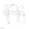 Suporte de parede para TV Neomounts WL35-350BL12 24-55 polegadas - inclinável - com fecho - instalação fácil