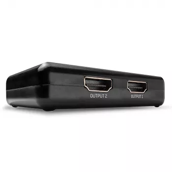 Splitter HDMI 10.2G Lindy de 2 portas, compacto