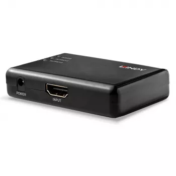 Splitter HDMI 10.2G Lindy de 2 portas, compacto