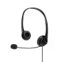 Headset Lindy USB Type-A com fios e controlo em linha