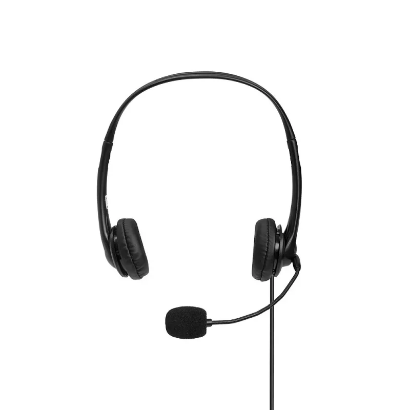 Headset Lindy USB Type-A com fios e controlo em linha