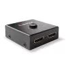 Lindy 38336 comutador HDMI bidirecional de 2 portas 18G, 18 Gbit/s, de secretária