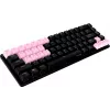 Teclas HyperX Rubber Keycaps Conjunto de acessórios gaming Rosa Layout US para teclas HyperX e estilo Cherry MX