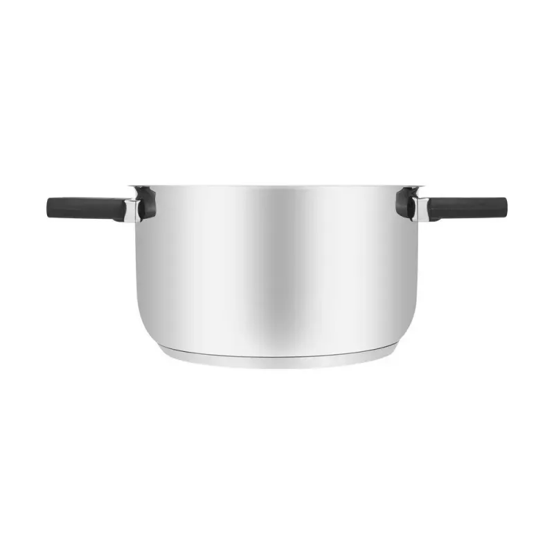 Panela Resto Kitchenware Anser 3,2 L Redonda Aço inoxidável Preto