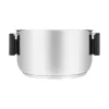 Panela Resto Kitchenware Anser 3,2 L Redonda Aço inoxidável Preto