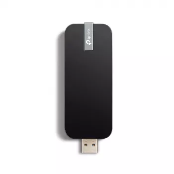 Adaptador TP-Link AC1300 Wireless Dual Band USB WiFi, Wireless, USB, WLAN, Wi-Fi 5 (802.11ac), 867 Mbit/s, Preto