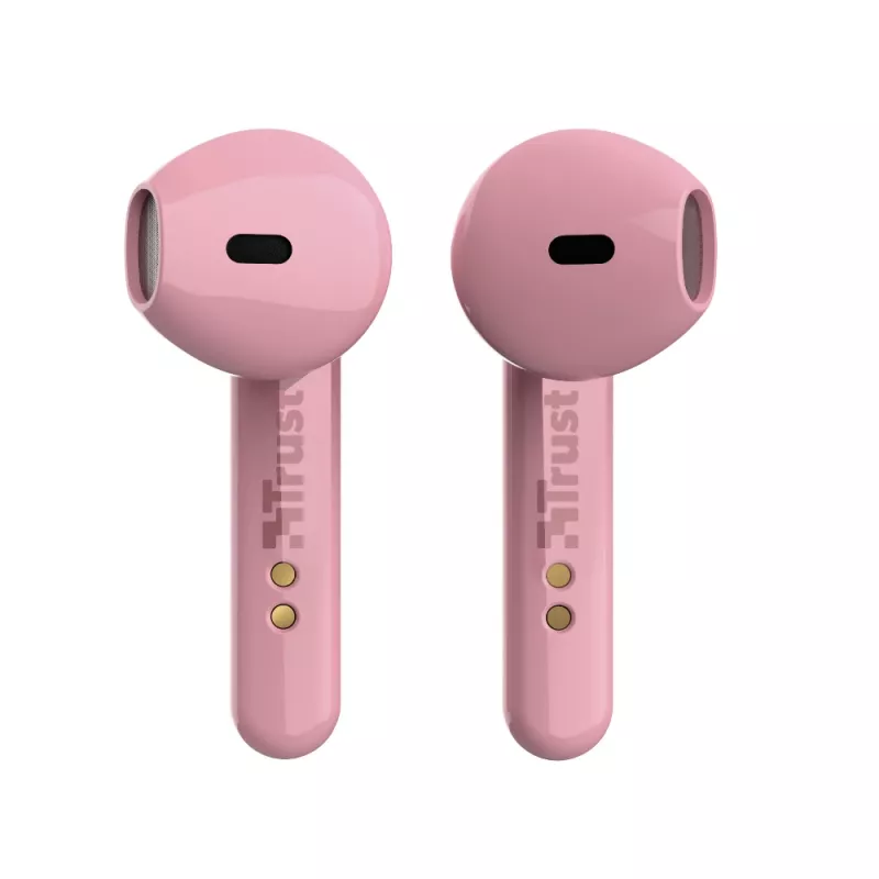 Auscultadores Trust Primo Headset True Wireless Stereo (TWS) In-Ear para chamadas/música Bluetooth Rosa