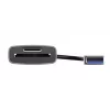 Trust Dalyx 24135 leitor de cartões, USB 3.2 Gen 1, microSD/SD/SDHC/SDXC, prateado