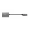 Trust Dalyx 24135 leitor de cartões, USB 3.2 Gen 1, microSD/SD/SDHC/SDXC, prateado
