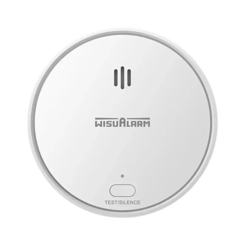 Detetor de fumo WisuAlarm HY-SA20A a pilhas certificado CE-CPR