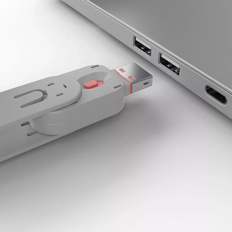 Bloqueador de portas Lindy USB Port Blocker Pack de 4 Código de cor Rosa