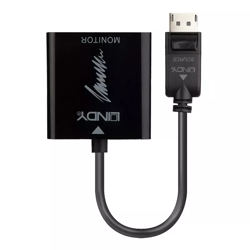 Conversor ativo DisplayPort 1.2 para HDMI 2.0 Lindy 41068
