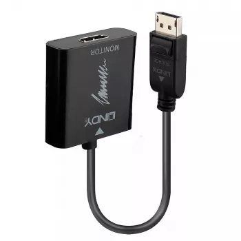 Conversor ativo DisplayPort 1.2 para HDMI 2.0 Lindy 41068