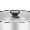 Resto Kitchenware Anser 4,4 L redondo preto aço inoxidável