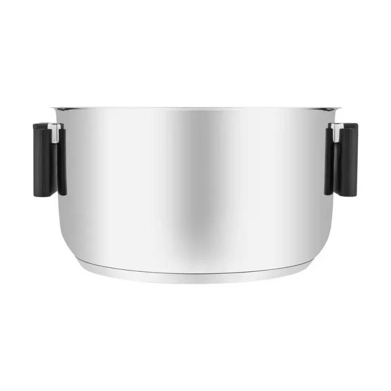 Resto Kitchenware Anser 4,4 L redondo preto aço inoxidável