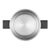 Resto Kitchenware Anser 4,4 L redondo preto aço inoxidável