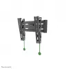 Suporte de parede para TV Neomounts NM-W125 preto 10-40 polegadas – inclinável
