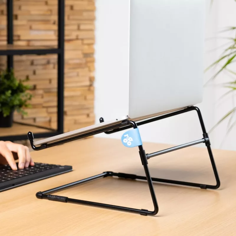 Suporte para portátil R-Go Tools R-Go Steel Office, adequado para 10-22 polegadas, preto