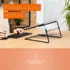 Suporte para portátil R-Go Tools R-Go Steel Office, adequado para 10-22 polegadas, preto