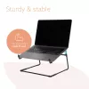 Suporte para portátil R-Go Tools R-Go Steel Office, adequado para 10-22 polegadas, preto