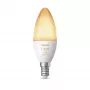 Lâmpada inteligente Philips Hue White ambience Candle E14, 5,2 W, Bluetooth/Zigbee, casquilho E14