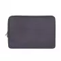 Capa tipo sleeve Rivacase 7707 para portáteis de 43,9 cm (17,3 polegadas), poliéster, 0,27 kg, preta, com alça