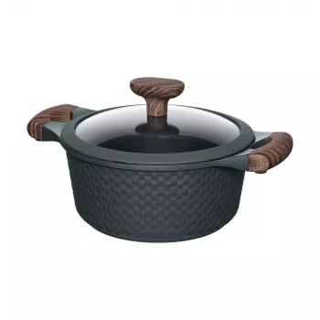 Resto Kitchenware Ran 2,4 L redondo preto madeira