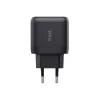 Carregador AC Trust Maxo 45 W universal preto 100-240 V 20 V USB-C