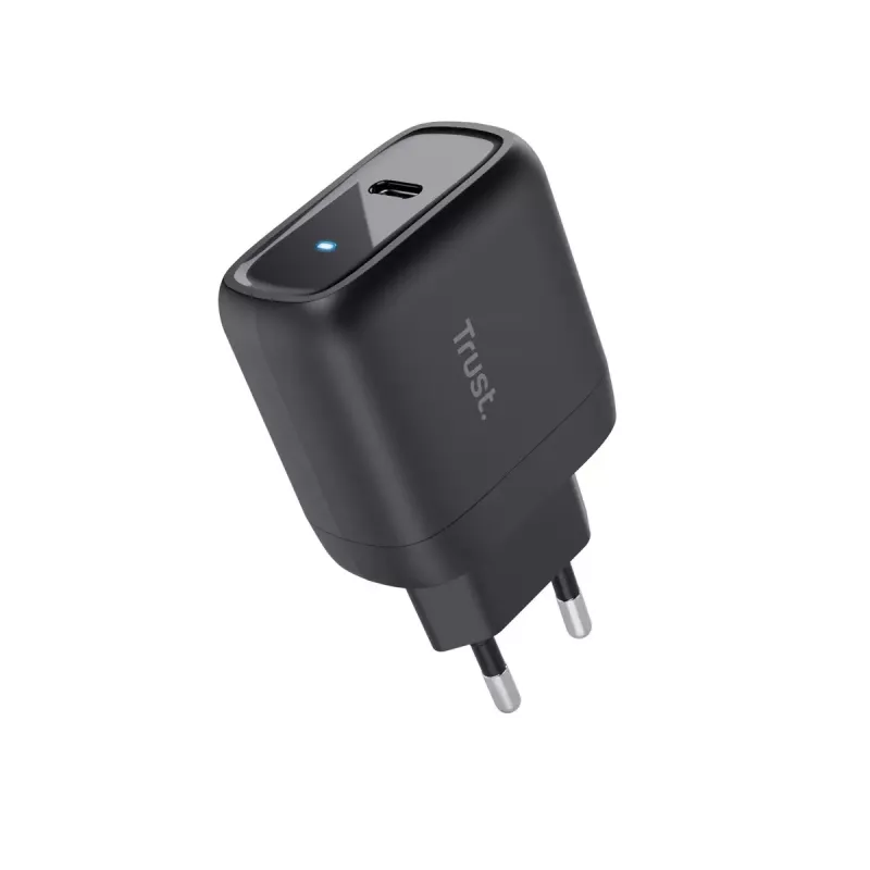 Carregador AC Trust Maxo 45 W universal preto 100-240 V 20 V USB-C