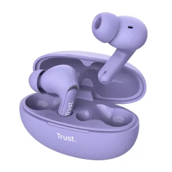 Headset Trust Yavi True Wireless Stereo (TWS) In-Ear chamadas/música USB Type-C Bluetooth roxo