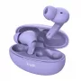 Trust Yavi 25297 auriculares intra-auriculares Bluetooth com ENC, roxos