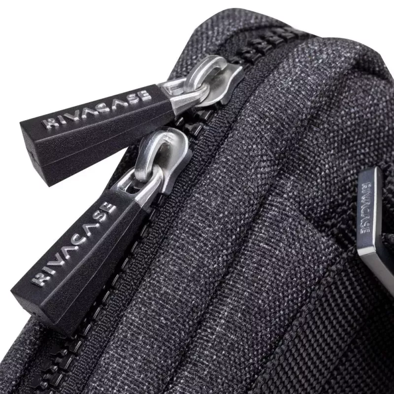 Mala messenger Rivacase 8810 para tablets até 20,3 cm (8 polegadas) — poliuretano e poliéster, 0,28 kg