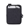 Mala messenger Rivacase 8810 para tablets até 20,3 cm (8 polegadas) — poliuretano e poliéster, 0,28 kg