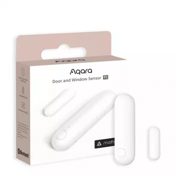 Sensor de porta/janela AQARA Smart Home P2 (DW-S02D), sem fios, Zigbee