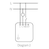Módulo de interruptor simples AQARA Smart Home T1, sem neutro (SSM-U02)