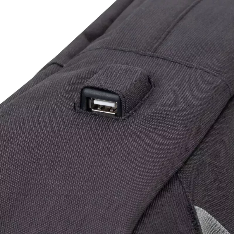 Mochila Rivacase 7562 39,6 cm (15,6 polegadas) preto cinzento