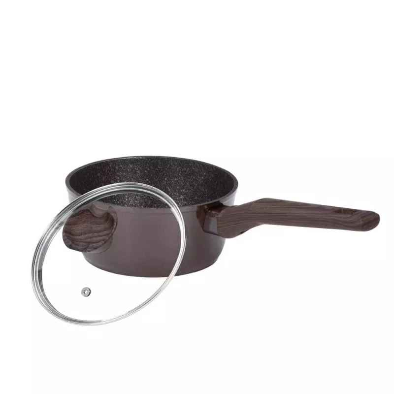 Panela Resto Kitchenware 93017 1,5 L redonda castanho escuro