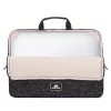 Capa Rivacase 7916BKMaus 39.6 cm 15.6 polegadas cinzento