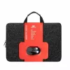 Capa Rivacase 7916BKMaus 39.6 cm 15.6 polegadas cinzento