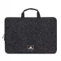 Capa Rivacase 7916BKMaus 39.6 cm 15.6 polegadas cinzento