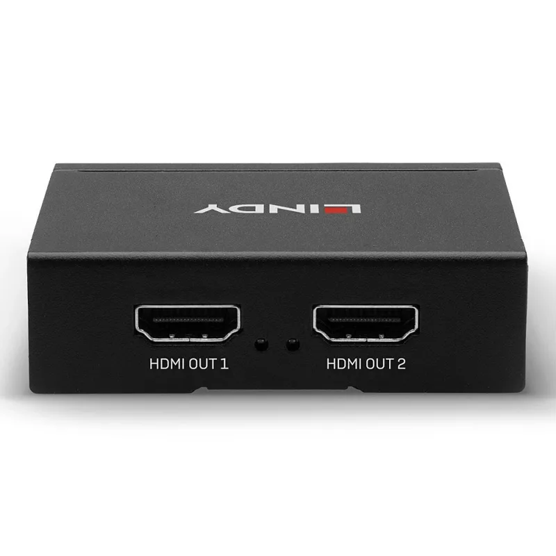 Splitter HDMI 4K Lindy 2 portas 3D, 2160p30