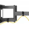 Suporte de parede para TV Gembird WM-80ST-02 — fixo/inclinável, 37 polegadas–80 polegadas, VESA até 600x400, 60 kg, preto