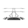 Suporte de parede para TV Gembird WM-80ST-02 — fixo/inclinável, 37 polegadas–80 polegadas, VESA até 600x400, 60 kg, preto
