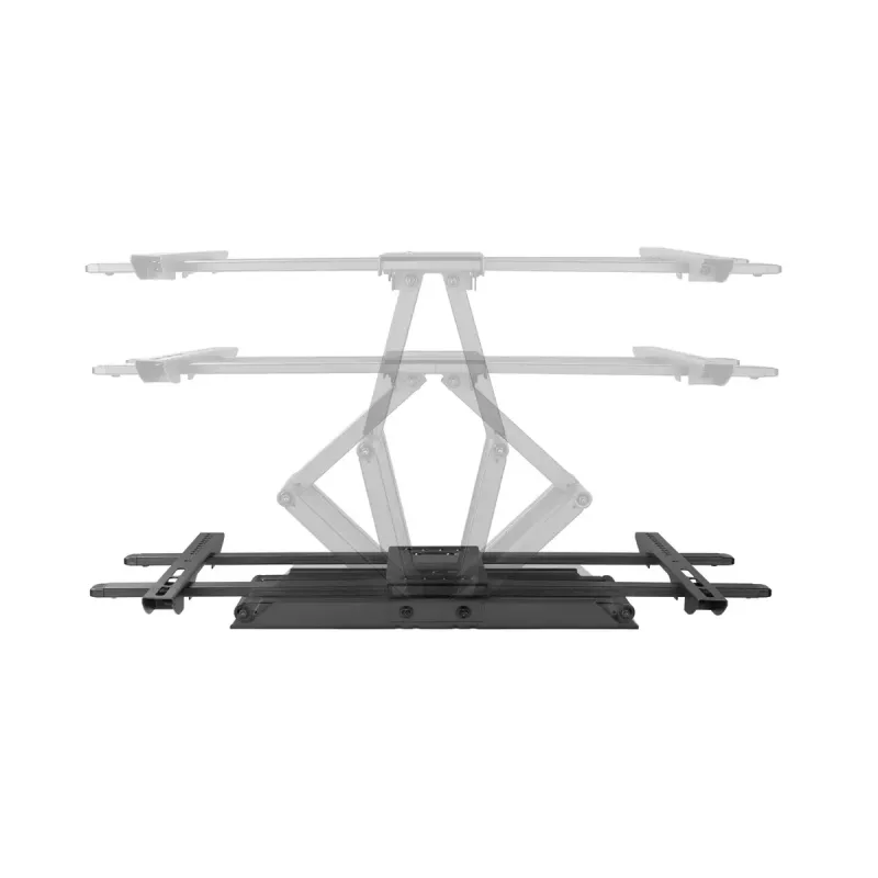 Suporte de parede para TV Gembird WM-80ST-02 — fixo/inclinável, 37 polegadas–80 polegadas, VESA até 600x400, 60 kg, preto