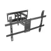 Suporte de parede para TV Gembird WM-80ST-02 — fixo/inclinável, 37 polegadas–80 polegadas, VESA até 600x400, 60 kg, preto